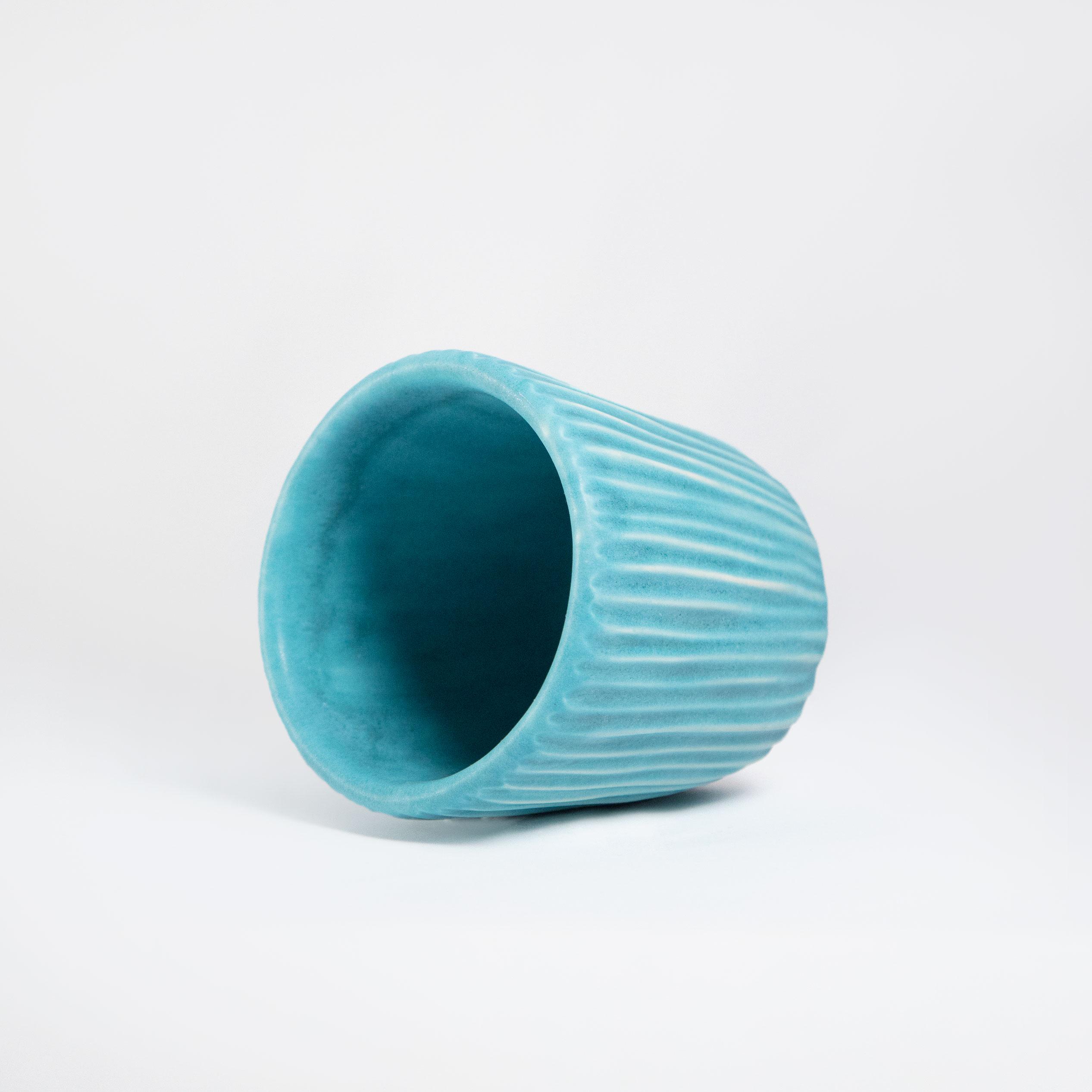 Чашка Лагуна ручної роботи (CUP-048) - фото 2 Чашка Лагуна ручної роботи (CUP-048) - фото 2