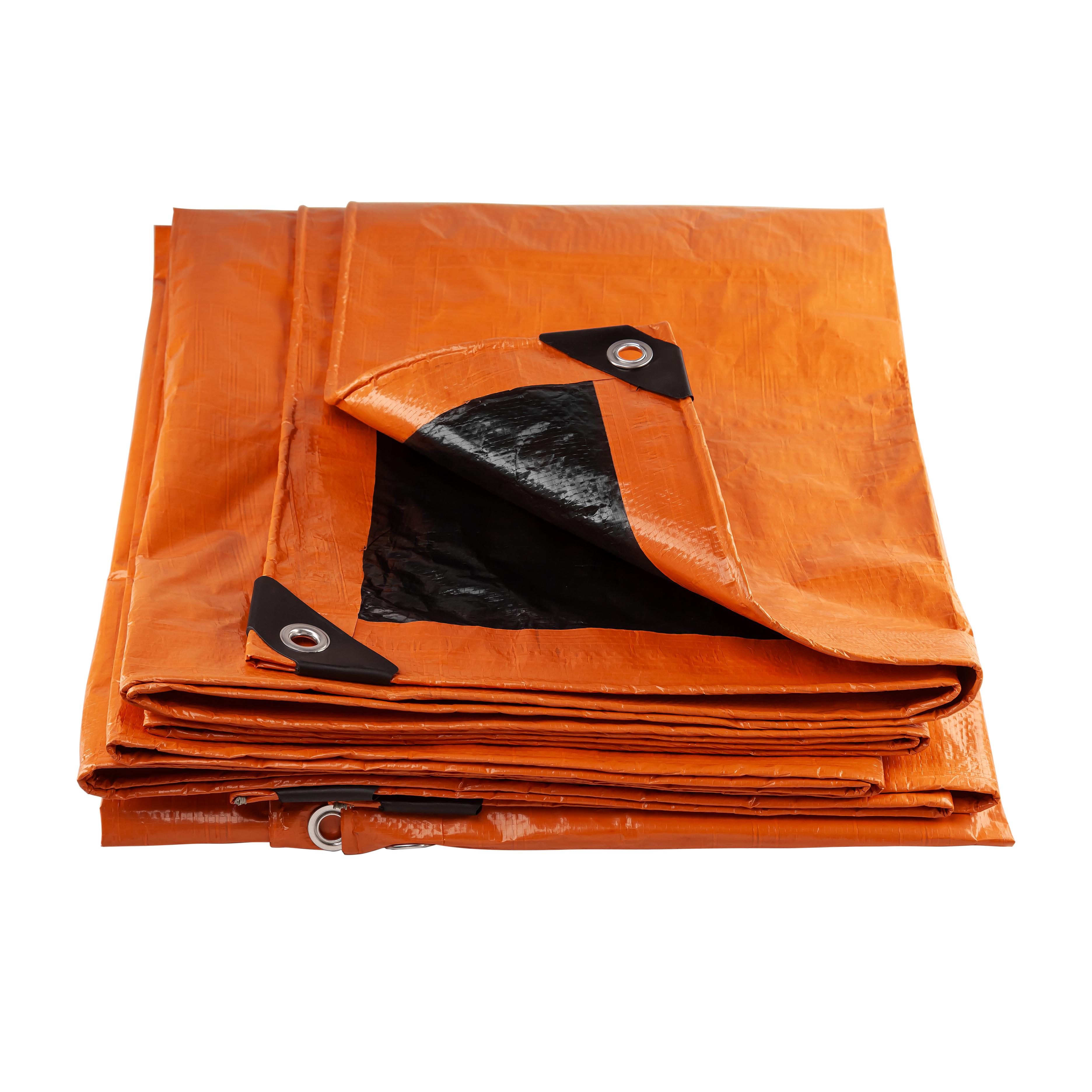 Тент тарпаулиновый Polax 2x3 м 110 г/м2 с люверсами/двусторонняя ламинация (70-117)