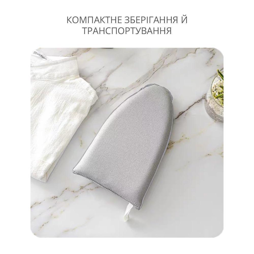 Дошка міні-рукавичка для прасування Сірий (11074464) - фото 5