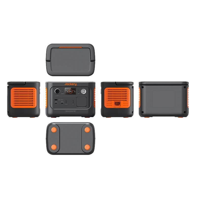 Зарядна станція портативна Jackery Explorer 240 V2 256 Wh 21‑0001‑000213 Black/Orange - фото 4