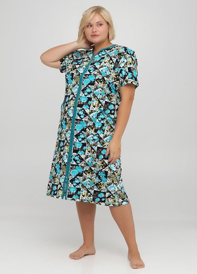 Халат Wild Love 4XL Разноцветный (81645-16) Халат Wild Love 4XL Разноцветный (81645-16)