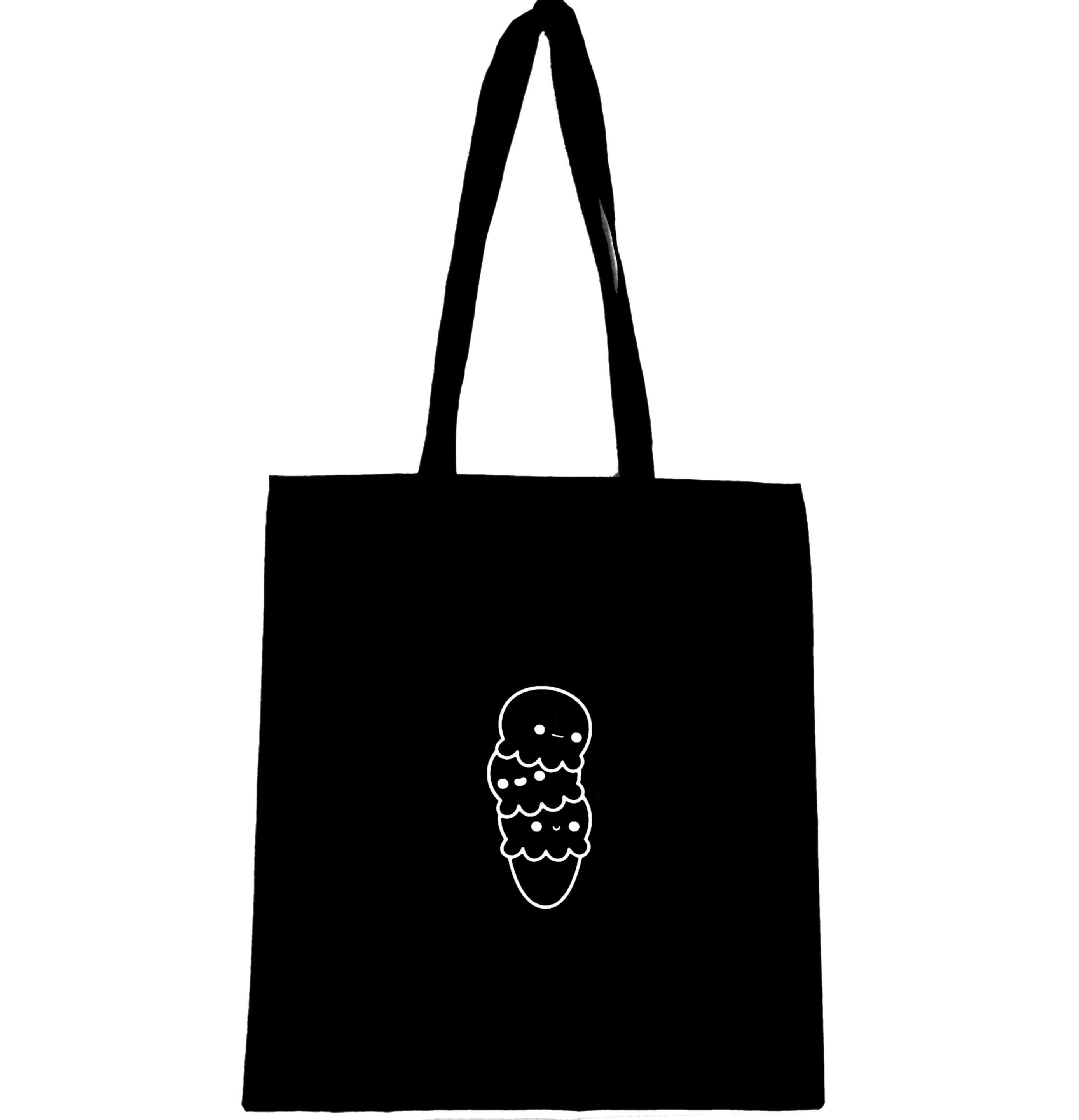 Шоппер с принтом Мороженое