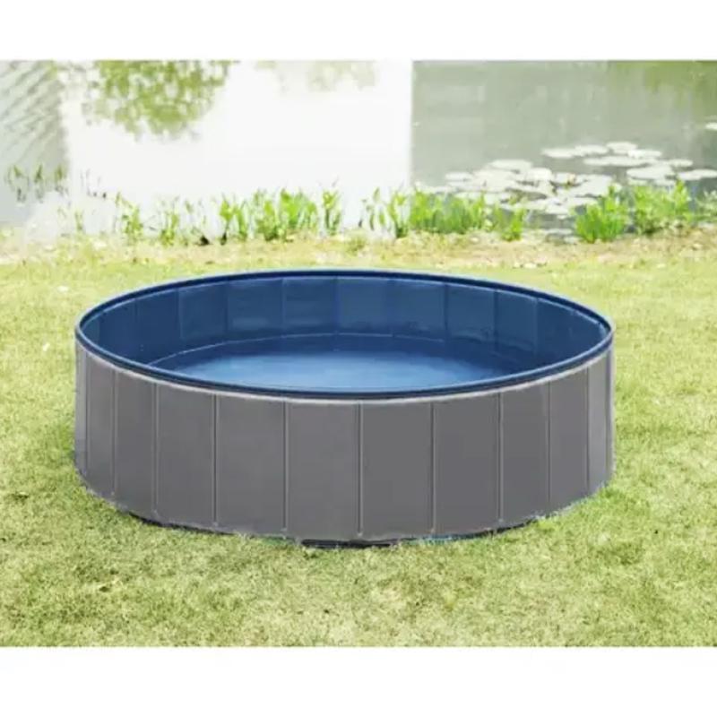 Бассейн-манеж складной Purlov для купания и охлаждения собак нескользящее дно 120х30 см (Purlov 23831) - фото 2