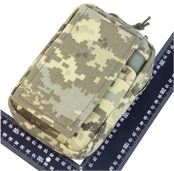 Барсетка військова Cordura 1000D для телефону та документів на пояс Піксель - фото 7 Барсетка військова Cordura 1000D для телефону та документів на пояс Піксель - фото 7