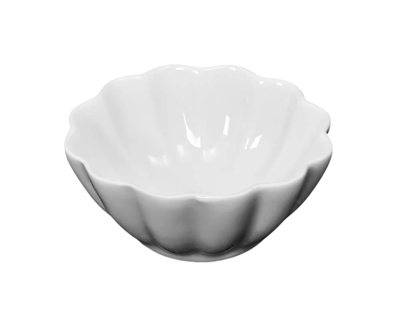 Соусницы фарфоровые 6 шт. 25,5х17х3,5 см Белый