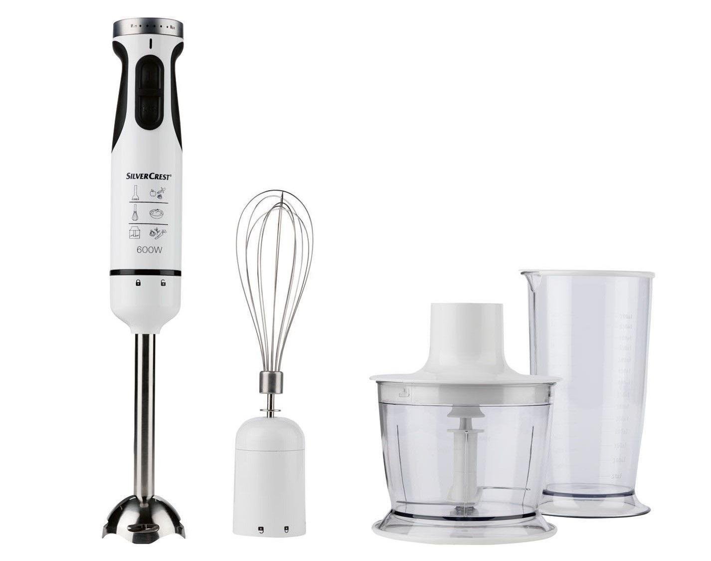 Блендер занурювальний Silver Crest 3в1 600 Вт (SSMS 600)