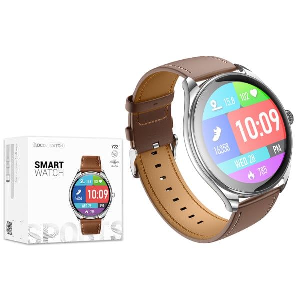 Смарт-часы Hoco Smart Watch Y22 sports call version Серебряный (23673953) - фото 2