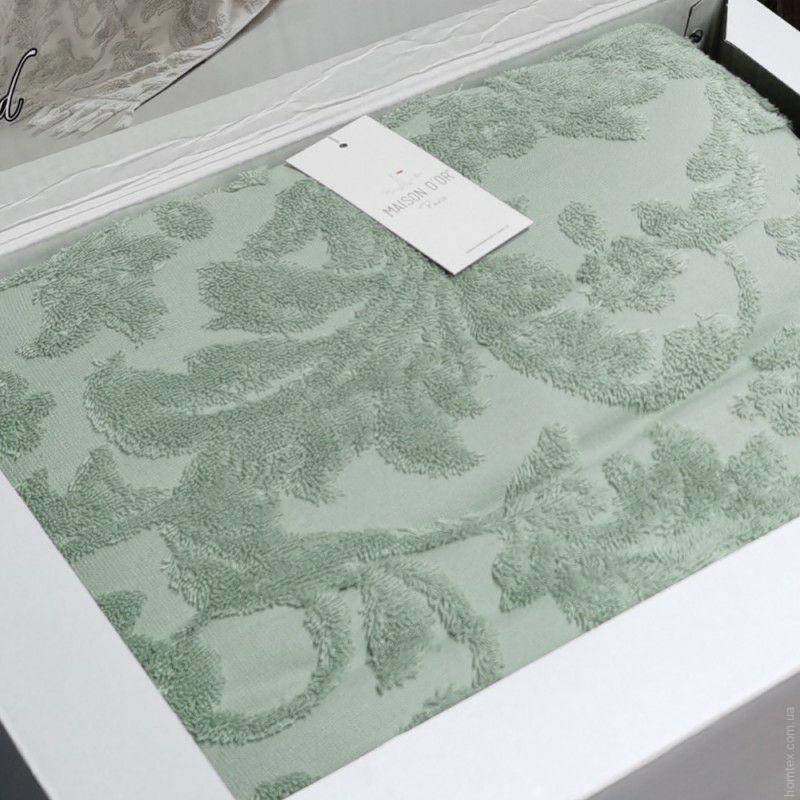 Простынь махровая Maison D'or Sanda полуторная 160x240 см Sage (2000022264857) - фото 5 Простынь махровая Maison D'or Sanda полуторная 160x240 см Sage (2000022264857) - фото 5