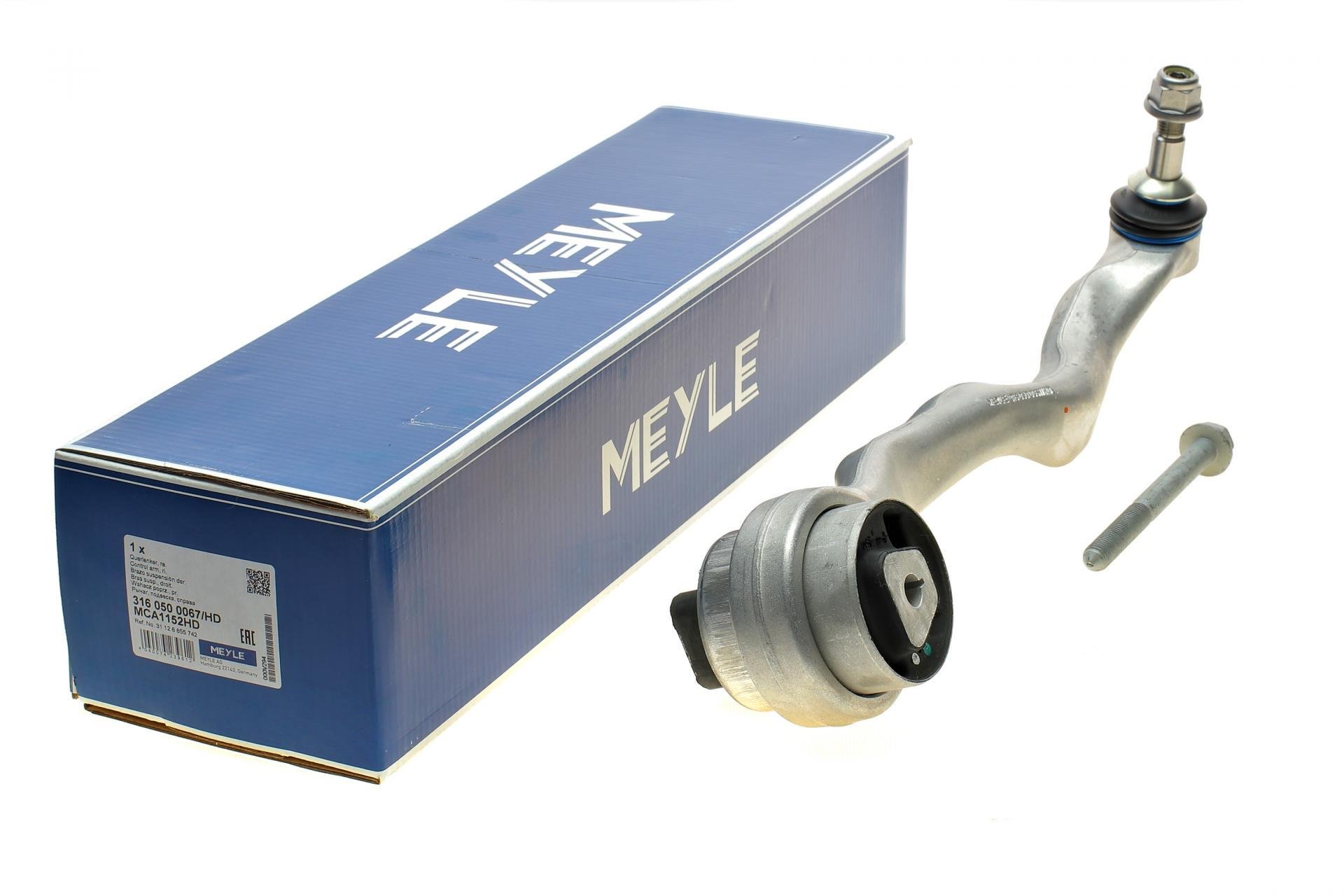 Рычаг подвески Meyle передний/снизу/спереди R BMW 1 F20/F21/3 F30/F80/4 F32/F33 11- N13/N20/N47 (316 050 0067/HD)