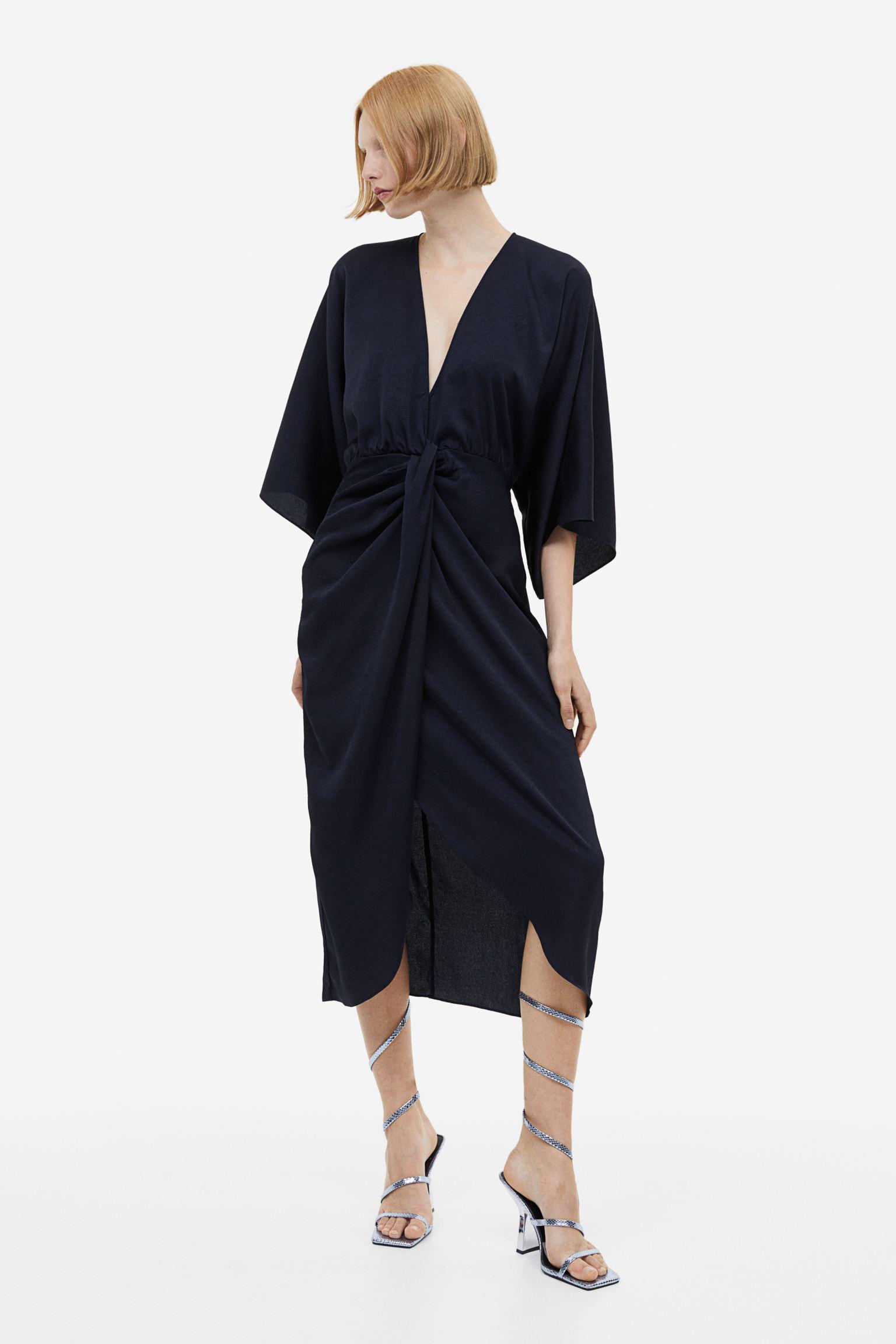 Сукня H&M XS Темно-синій (A12121171270)