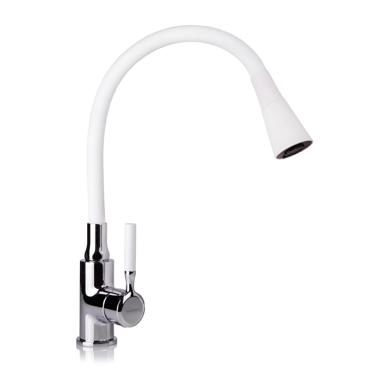 Смеситель для кухни KAROMEN WAN 3 латунь Хром