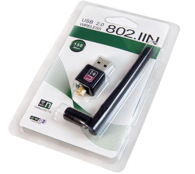 Адаптер USB-WIFI 802 з антеною (000019900)