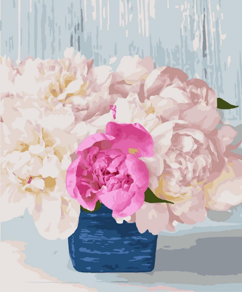 Картина по номерам ART CRAFT Перламутровые пионы 40х50 см (12126-АС)