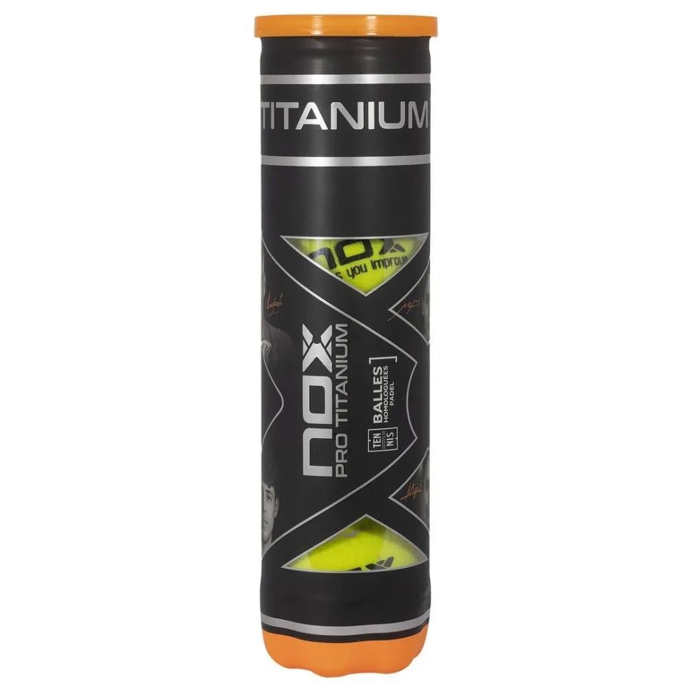 Мячи для падел-тенниса Nox Pro Titanium 4 шт.