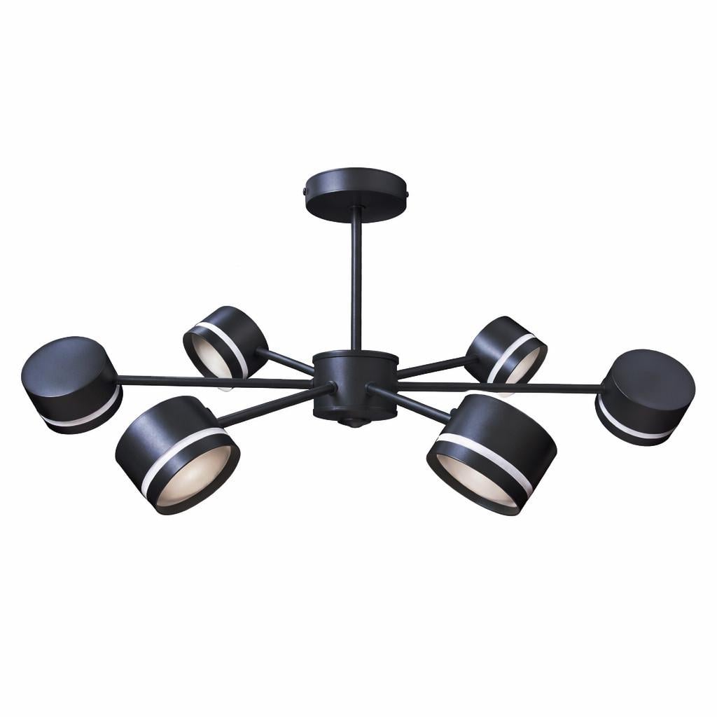 Люстра світлодіодна Прометей P5-N6900/6 BK Чорний (32695724)