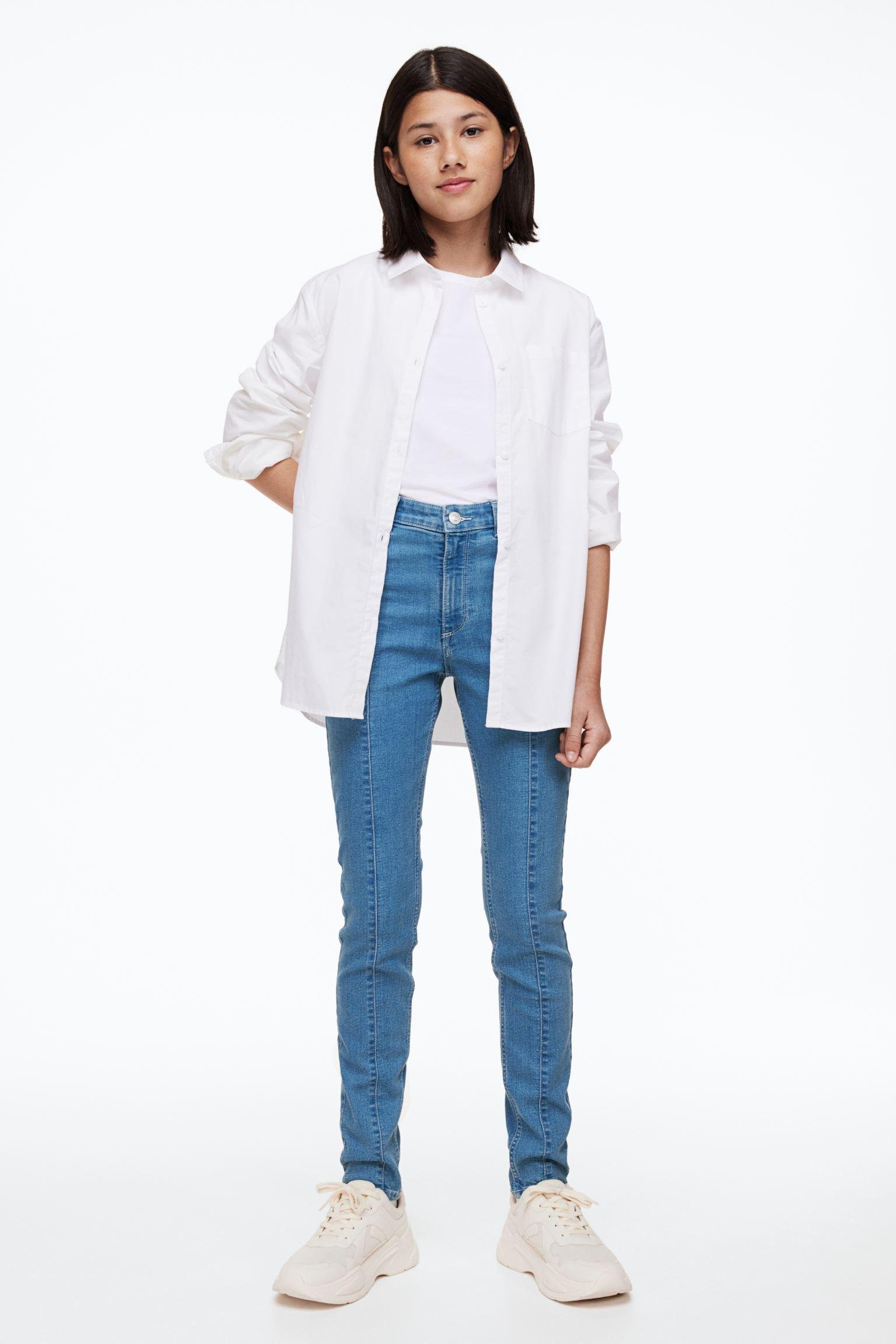 Джегінси H&M 146 см Світло-синій (A15091128009) Джегінси H&M 146 см Світло-синій (A15091128009)