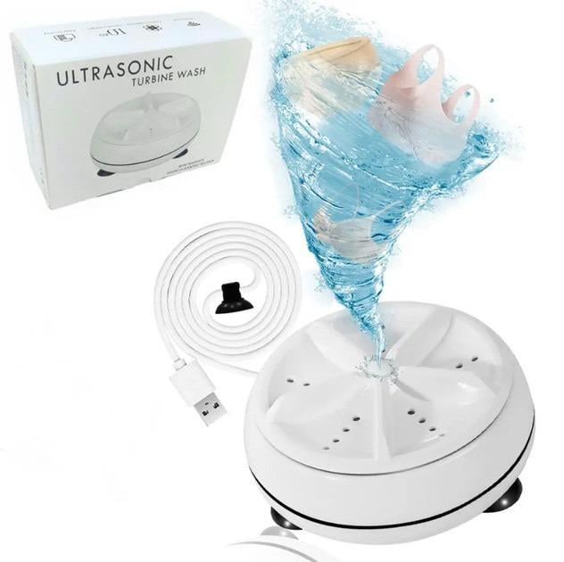 Стиральная машина Ultrasonic turbine wash от USB портативная - фото 2