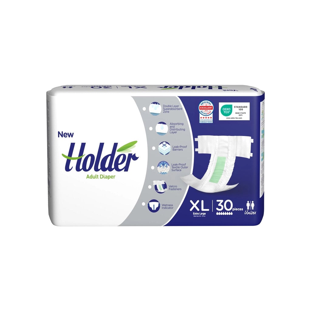 Підгузки для дорослих Holder Diapers XL Extra Large 30 шт. (8697405346660)