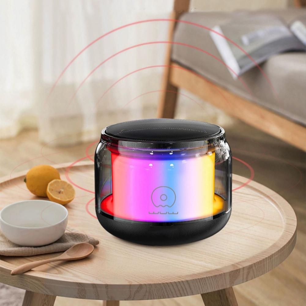 Колонка Wuw з LED дисплеєм 7,8х6,2 см (R213) - фото 6