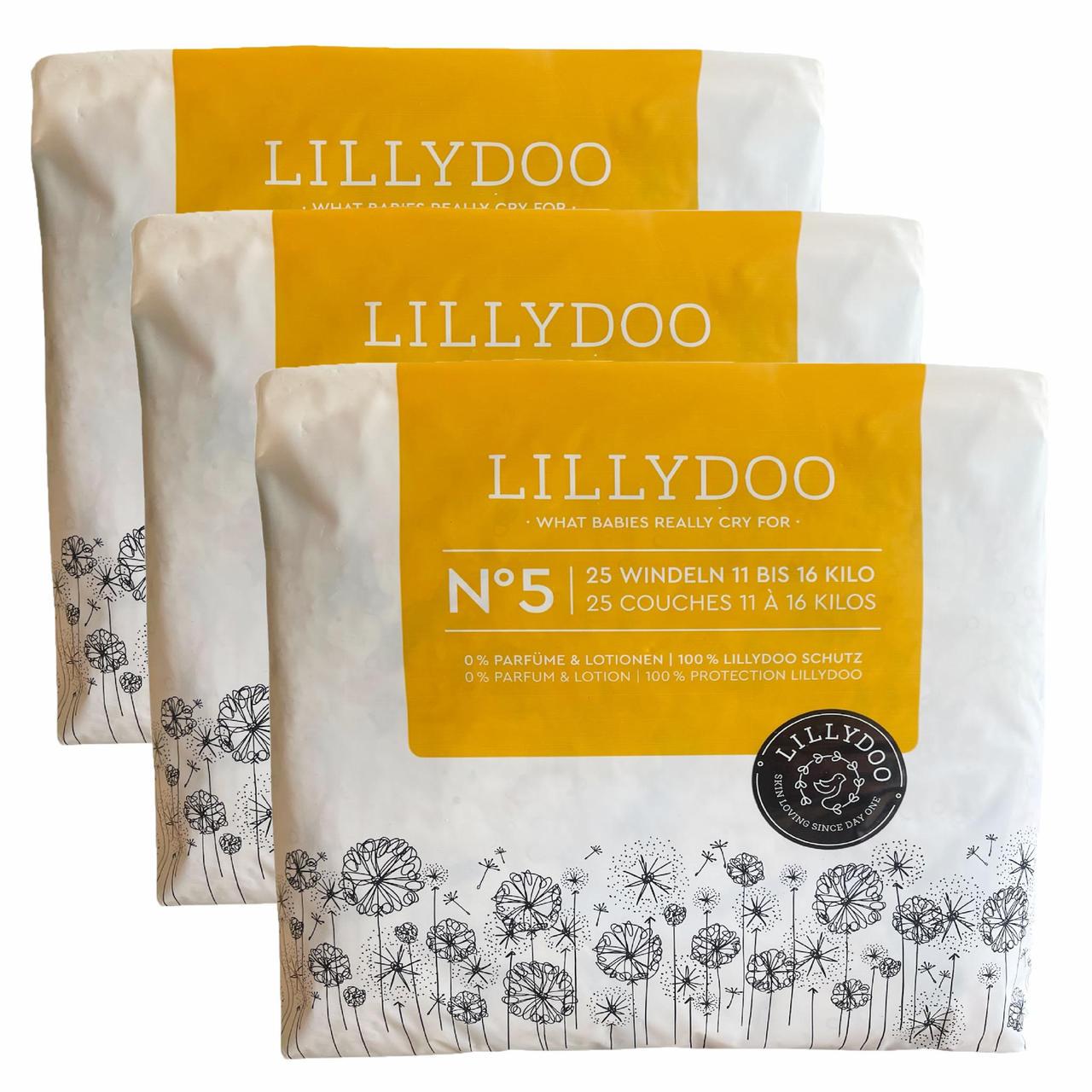Підгузки Lillydoo 5 11-16 кг 75 шт. (2590829376) - фото 3