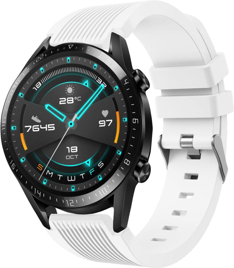 Ремінець Line для Huawei Watch GT/GT2 22 мм White (29479)