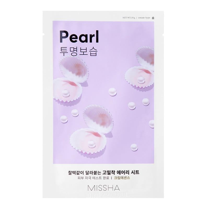 Маска тканевая MISSHA Airy Fit Sheet Pearl с жемчугом 1 шт. (2831917427)
