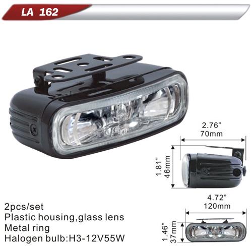 Фара дополнительная DLAA 162-W H3-12V-55W 120х37 мм (37924)