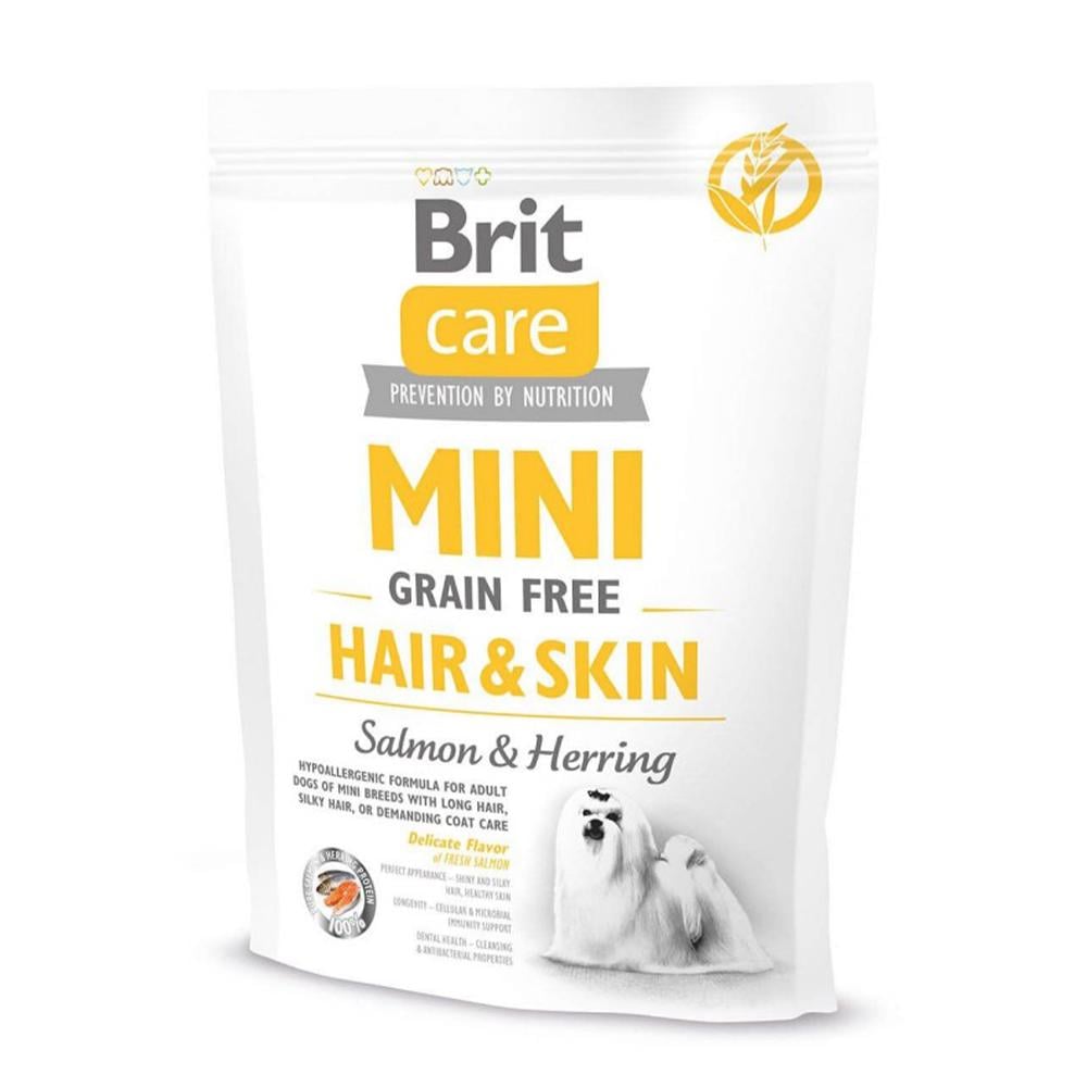 Сухой корм для собак Brit Care GF Mini Hair & Skin - 2 кг - фото 4 Сухой корм для собак Brit Care GF Mini Hair & Skin - 2 кг - фото 4