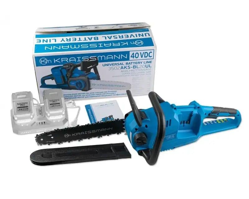 Пила ланцюгова акумуляторна Kraissmann 3502 AKS-BL20UL/2 (29823997) - фото 7 Пила ланцюгова акумуляторна Kraissmann 3502 AKS-BL20UL/2 (29823997) - фото 7