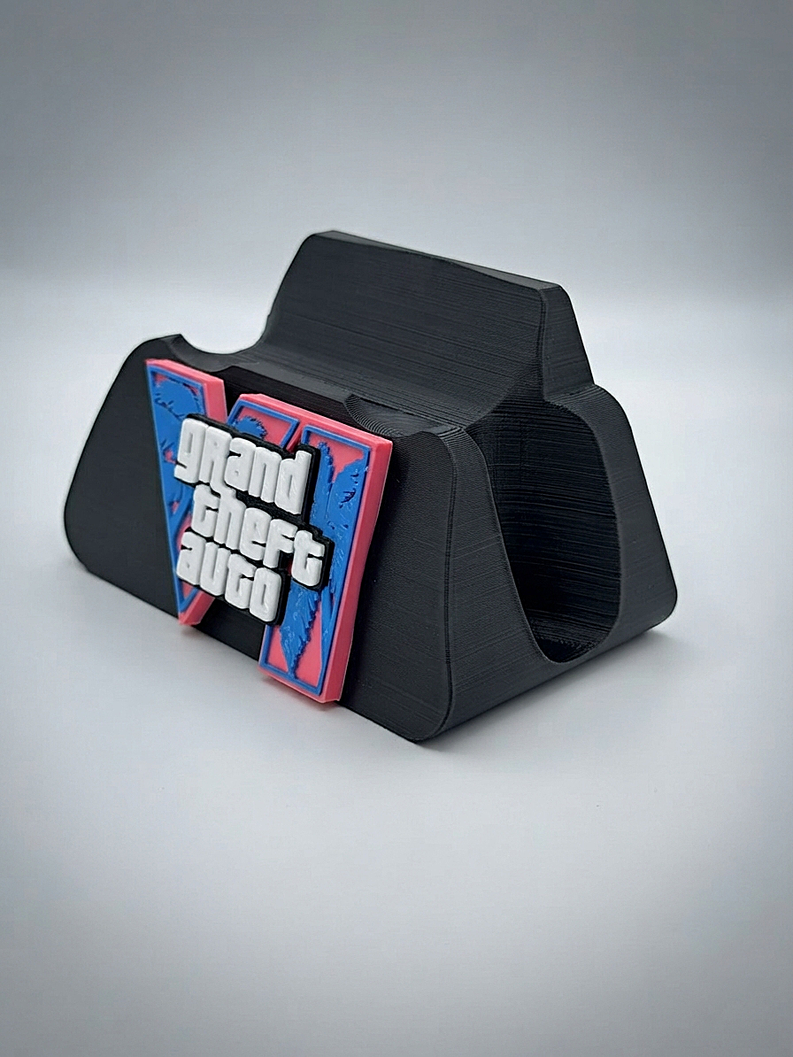 Держатель для геймпада DualShock 4 (PS4) в стиле Grand Theft Auto VI (GTA VI)