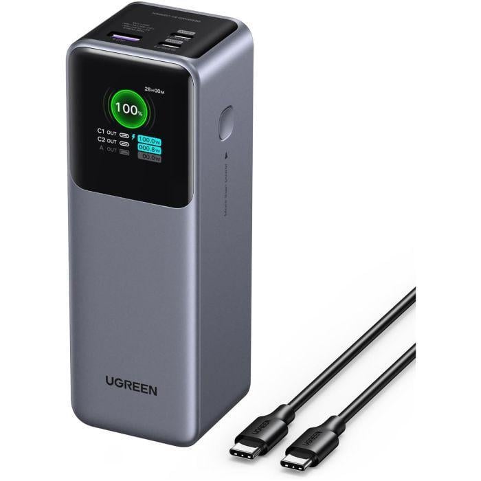 Повербанк 200W UGREEN 25000mAh Nexode PB722 з кабелем (PB722)