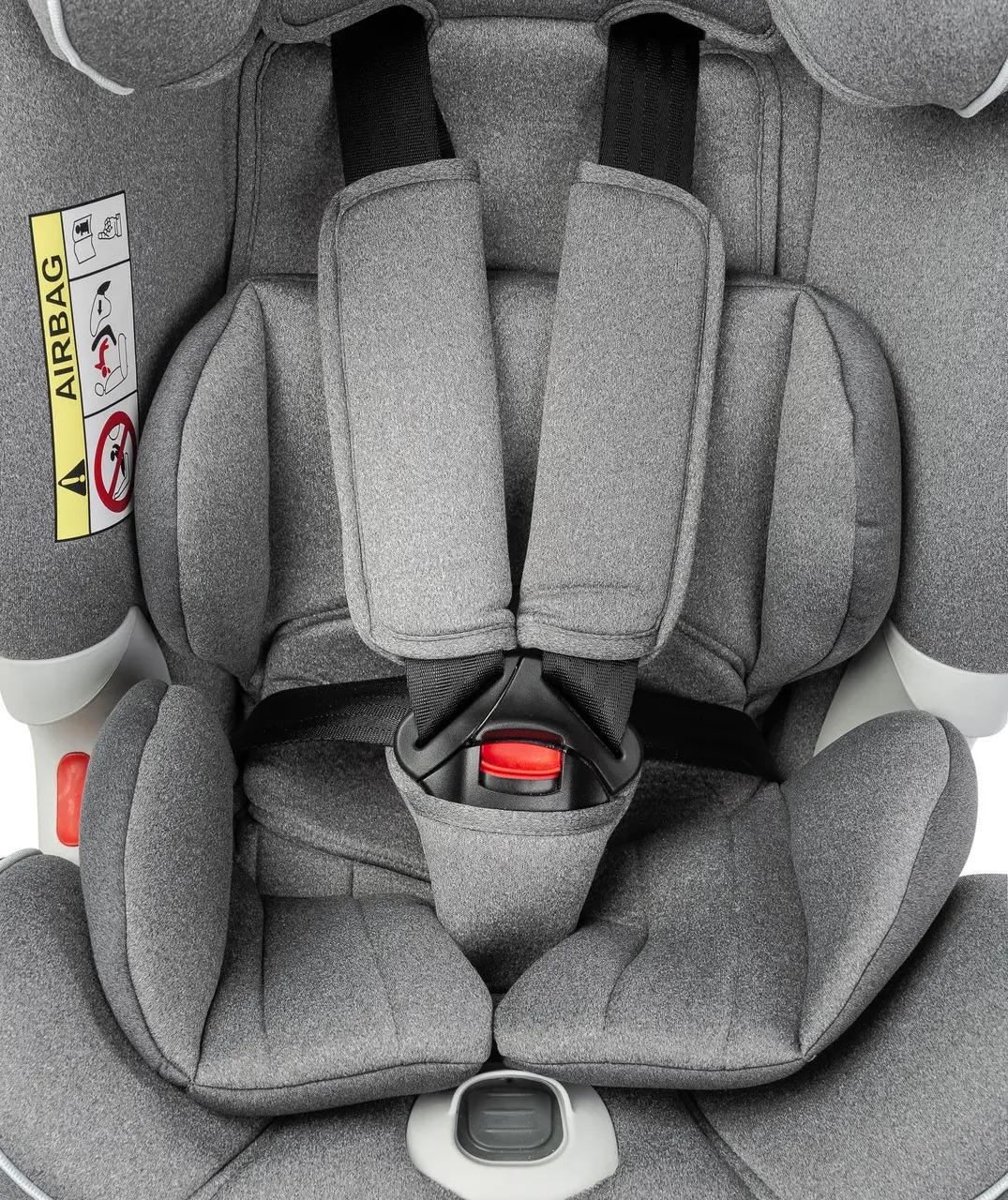 Автокрісло дитяче Caretero Yoga Isofix 0-36 кг 80х46х44 см Сірий (119928) - фото 10