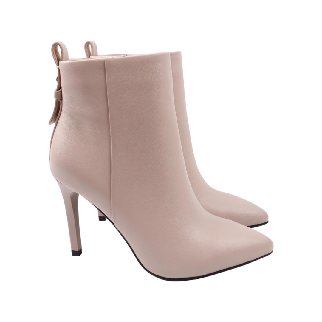 Ботильйони жіночі Brocoly зі шкіри р. 37 Бежевий (368-22DH)