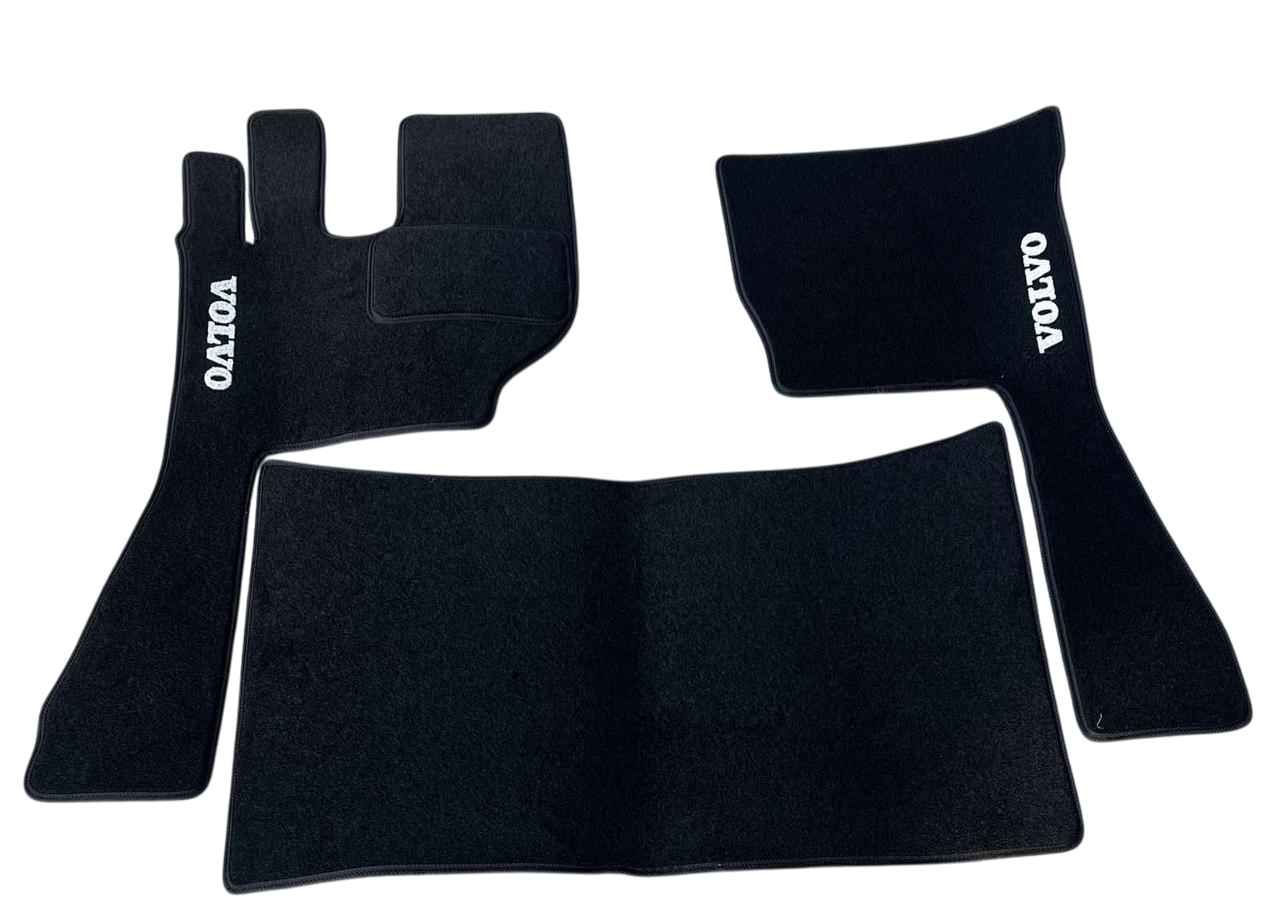 Килимки в салон ворсові преміум для Volvo FH 12-16 2015-2020 5 шт. Чорний (27326963)