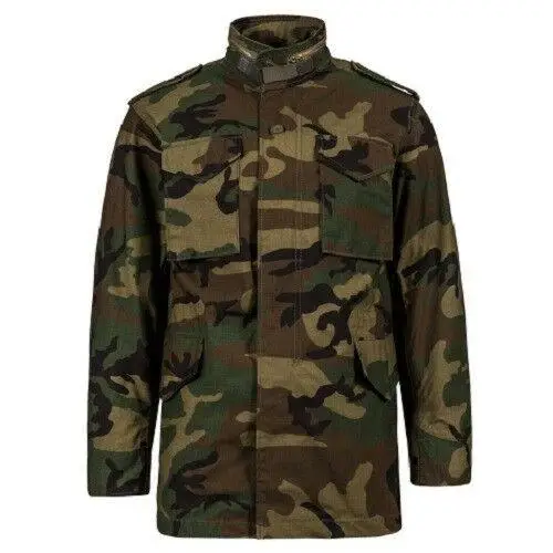 Куртка Alpha Industries M-65 Field Coat M Woodland Camo (MJM24000C1WM) - фото 2