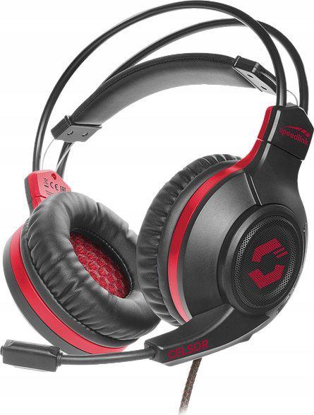 Навушники з мікрофоном Speedlink Celsor Red (SL-860011-BK)