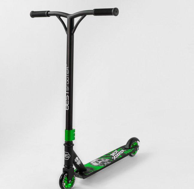 Самокат трюковий Best Scooter 88311 Зелений