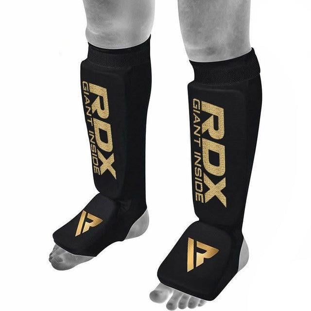 Защита голени и стопы RDX Shin Instep Foam XL Black/Golden (3070022368)