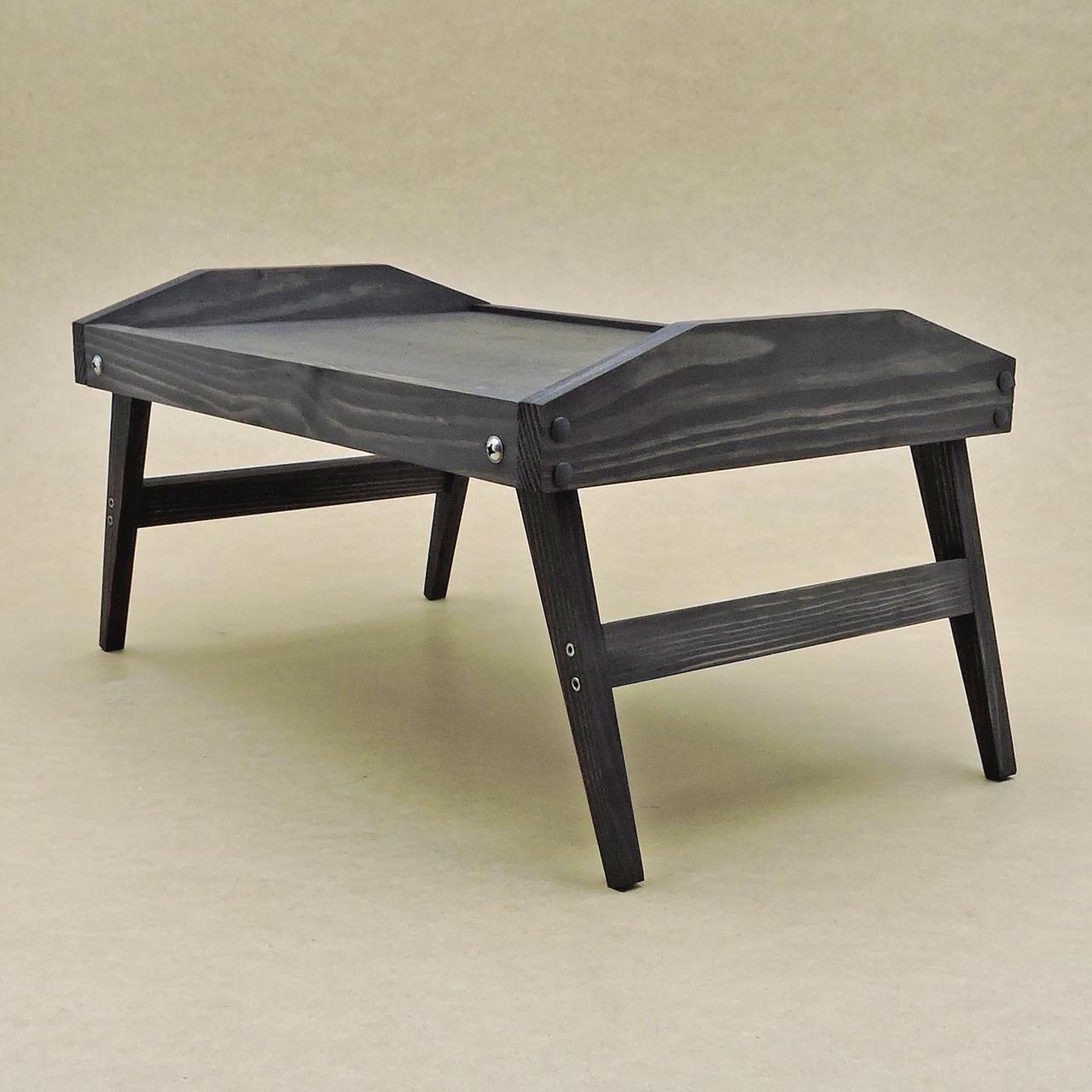 Столик-піднос для сніданку з дерева Колорадо Венге (СТП-005112) - фото 6 Столик-піднос для сніданку з дерева Колорадо Венге (СТП-005112) - фото 6