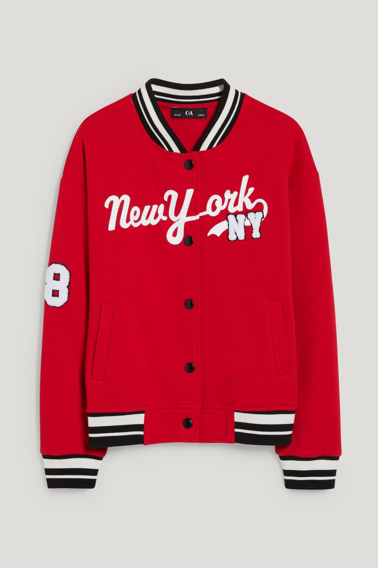 Бомбер на кнопках для девочки C&A 158-164 Синий (2201116)