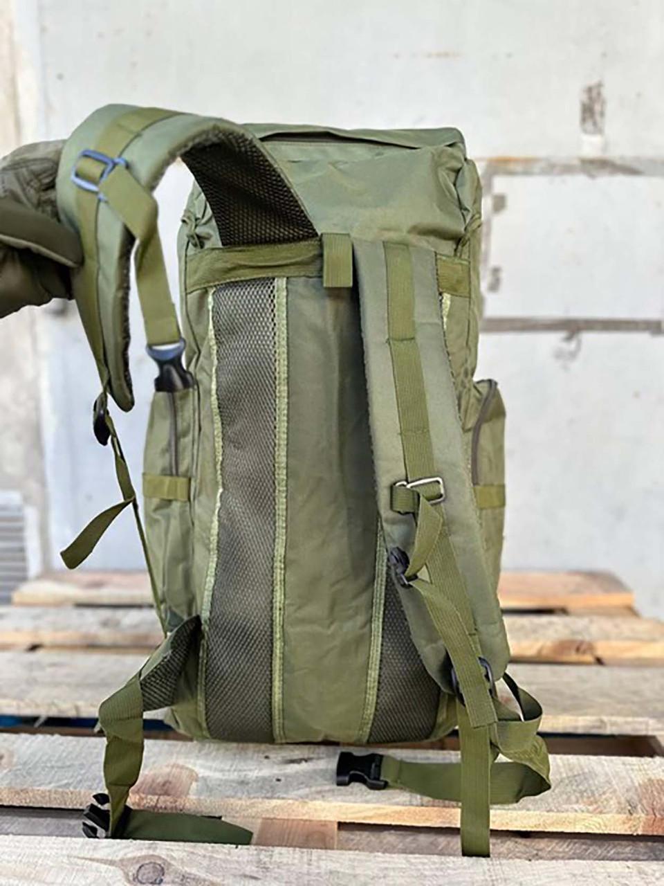 Рюкзак военный водонепроницаемый 70-80 л Оливковый (id_99313) - фото 9