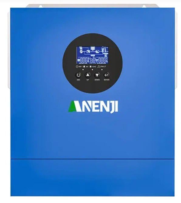 Инвертор гибридный солнечный Anenji ANJ-2000W-12V-WIFI 12V 2000W MPPT (35265326)