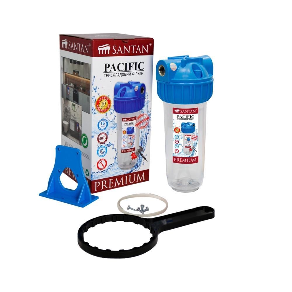 Фильтр для очистки холодной воды SANTAN Pacific 3PS 3/4" без картриджа (240438036)