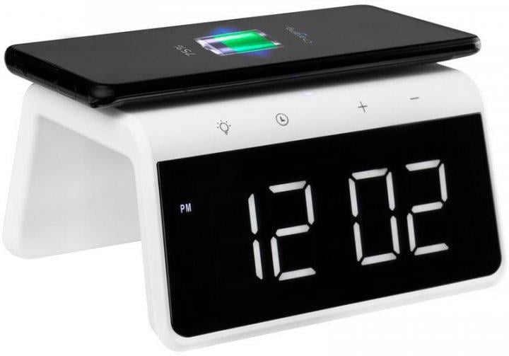 Годинник настільний смарт з функцією бездротової зарядки Gelius Pro Smart Desktop Clock Time Bridge GP-SDC01 - фото 6