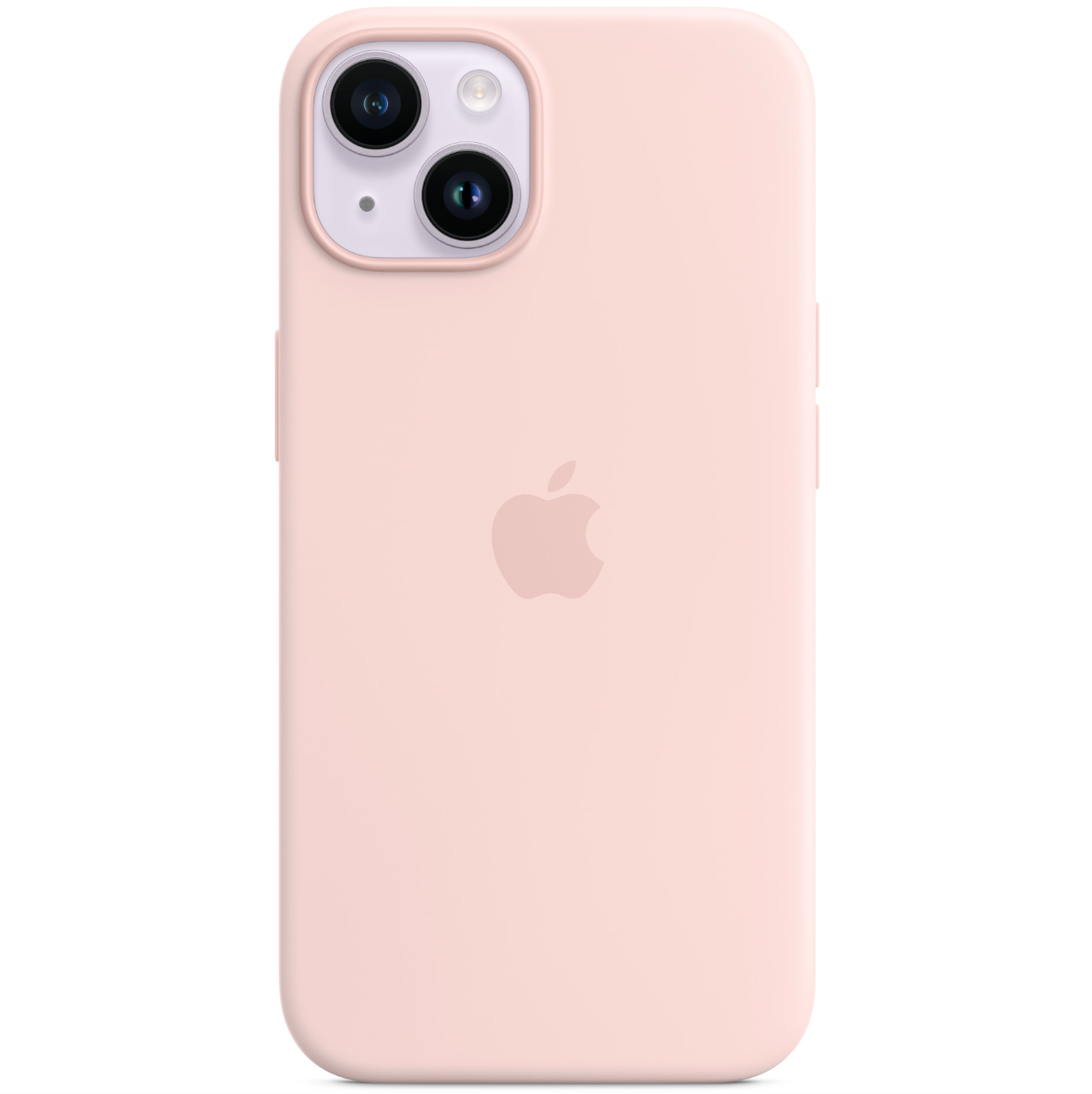 Чехол-накладка Apple Silicone Case with MagSafe for iPhone 14 Plus, Chalk Pink (HC)