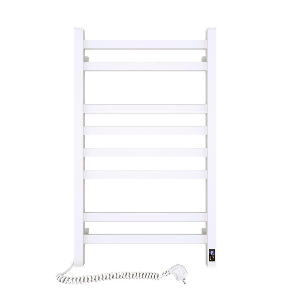Полотенцесушитель Авангард Sensor левый с таймером 480х800 мм Белый