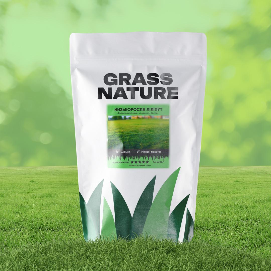 Семена газонной травы GrassNature Лилипут низкорослый 2 кг (24463287) - фото 1 Семена газонной травы GrassNature Лилипут низкорослый 2 кг (24463287) - фото 1