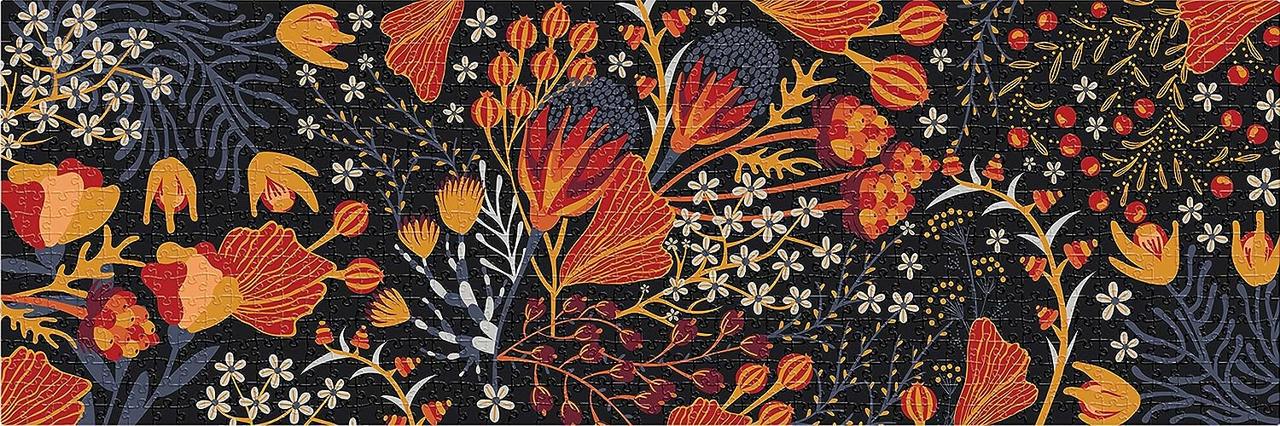 Пазли тришарові InterDRUK Flowers 2 1000 шт. 32х96 см