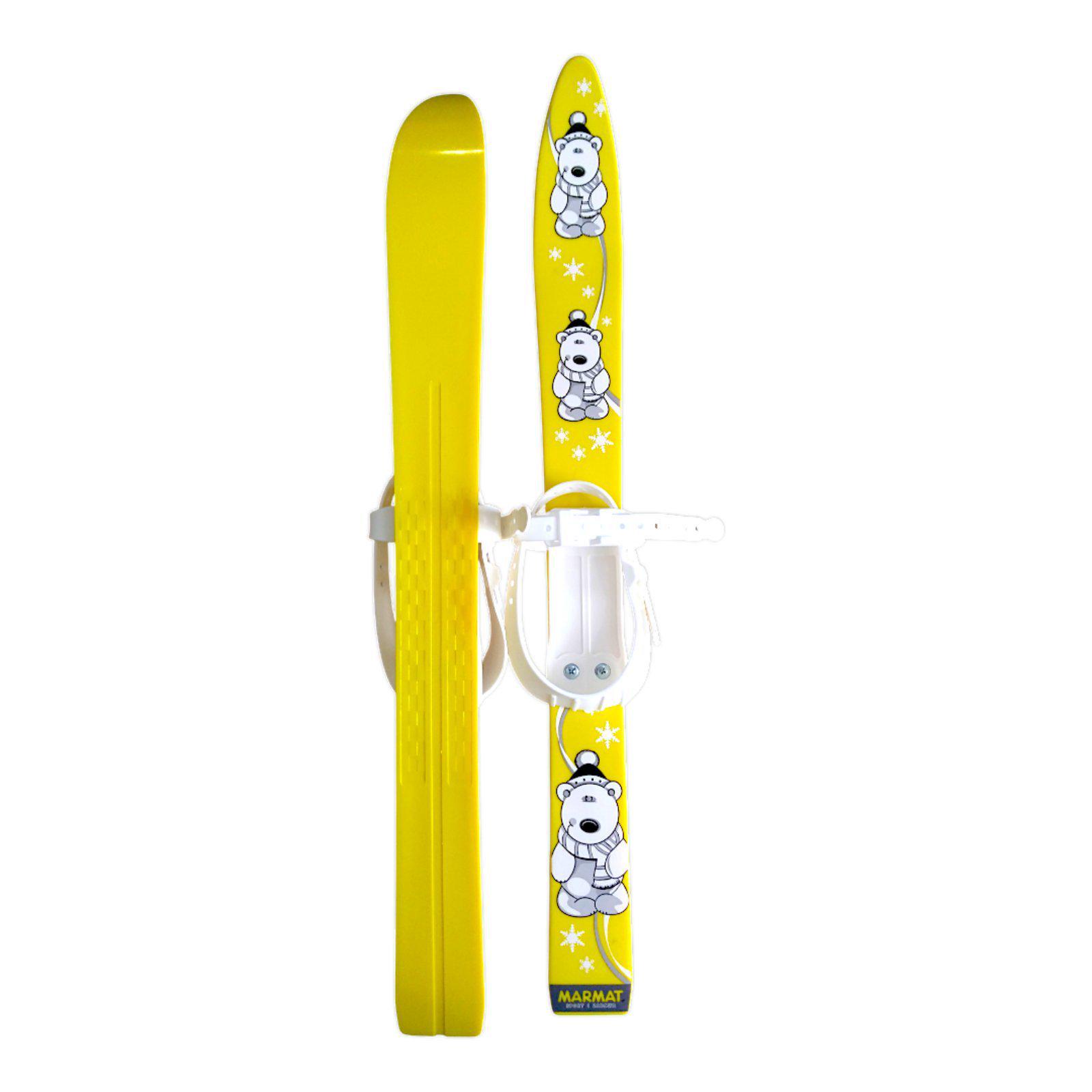 Набір лижний дитячий Marmat 70 см Жовтий (16827) - фото 4