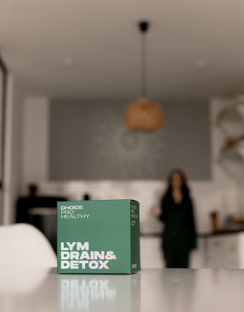 Рослинний препарат для лімфодренажу і очистки організму Choice LYM DRAIN&DETOX 60 капсул (2519352196) - фото 7